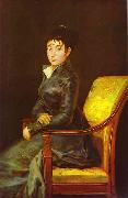 Francisco Jose de Goya Dona Teresa Sureda oil painting on canvas